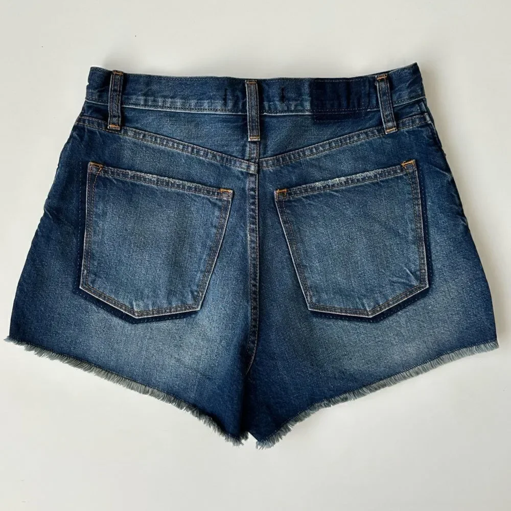 ABERCROMBIE & FITCH Button-Up Denim Shorts Size 26